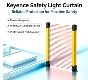 Nueva Cortina de Seguridad Óptica Original GL-VM55FP, 55 Ejes Ópticos, Salida PNP - Product Image 6
