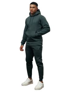 Conjunto Deportivo Personalizado de Alta Calidad para Hombre, Sudadera con Capucha y Pantalones Deportivos Holgados, Transpirables, 100% Algodón, Felpa, Casual, Grueso - Product Image 2