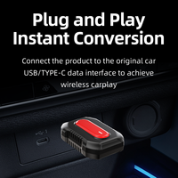 Adaptateur CarPlay filaire vers sans fil Trolink 2026 populaire avec double interface USB + Type-C, dongle CarPlay USB pour Android Auto et Apple