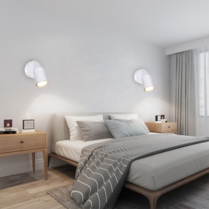 Hiện Đại Tường Đèn treo tường lên và xuống xoay đèn đầu LED Tường Đèn Cắm lamparas de pared - Product Image 5