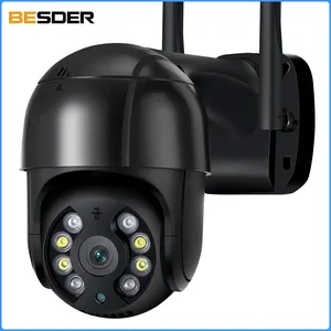 BESDER वाईफ़ाई कैमरा 3MP गति बुद्धिमान ऑटो ट्रैक घर PTZ कैमरा एंटीना आउटडोर सुरक्षा कैमरा सीसीटीवी