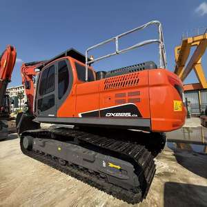Excavadora de cadenas Doosan DX225 usada, modelo 2023, maquinaria pesada con motor y bomba en venta - Product Image 6