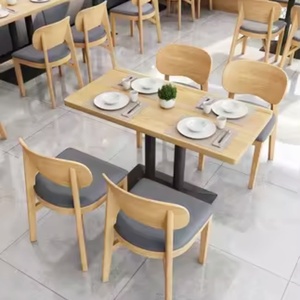 Sillas de Comedor Comerciales Modernas con Tablero de Madera Resistente y Estructura Metálica para Uso en Restaurantes, Hoteles, Cafeterías, Escuelas y Bares - Product Image 3