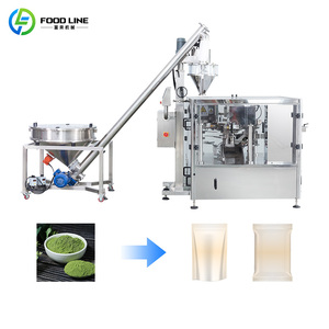 Macchina Imbustatrice e Tappatrice Completamente Automatica con Servomotore, Confezionatrice Multitesta a Colletto con Pesatrice Elettronica - Product Image 2