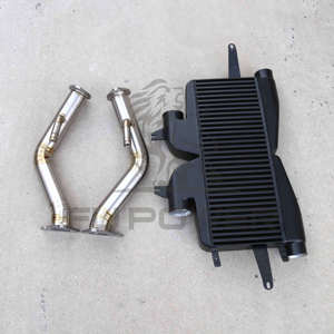 <span class=keywords><strong>370Z</strong></span> Twin turbos <span class=keywords><strong>intercooler</strong></span> với 2.5 "Ống nghiệm Titan - Product Image 5