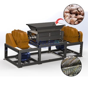 Trituradora de Paja y Frutas de Doble Eje, Marca Motors, para Triturar Cáscaras de Coco - Product Image 1