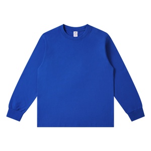 Custom Logo Heavy Weight <b>Long</b> Sleeve T Shirts 100% Polyester Men Regular Fit Blank Knitted 3D Pattern Sublimation Printed - Product Image 5