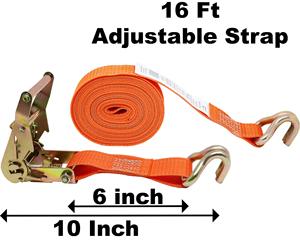 Cinchas De <span class=keywords><strong>Amarre</strong></span> De alta calidad 2 pulgadas 5000kg Heavy Duty Car Truck Cargo <span class=keywords><strong>Amarre</strong></span> Cinturón Trinquete Correas de <span class=keywords><strong>amarre</strong></span> con gancho en J - Product Image 3