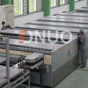 DNUO 3200mm GFRP komposit serat kaca, pelapis gel mengilap, lembar polos khusus untuk mesin ubin panel dinding