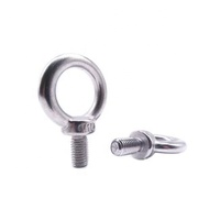 M3-M20 acier inoxydable 304 boulons à oeil de levage boulon à oeil anneau vis boucle trou boulon pour câble de levage