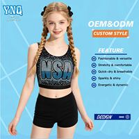 Service OEM de Gros Personnalisé : Soutiens-gorge et Shorts de Cheerleading en Tissu Métallique Sublimé avec Poudre d'Oignon Dorée AB Diamond