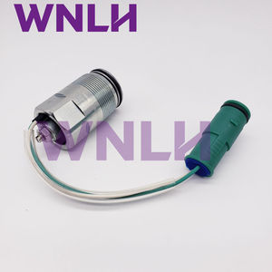 WNLH TDRDE5K-10/40 Hydraulic Main <b>Pump</b> Solenoid Valve Green Round Plug for Kobelco SK200-1 SK200-3 Excavator K3V112 <b>Pump</b> <b>Parts</b> - Product Image 5