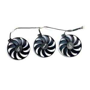 Ventilador de Refrigeración de 85 mm para <span class=keywords><strong>ASUS</strong></span> ROG Strix RX 5600 <span class=keywords><strong>XT</strong></span> <span class=keywords><strong>5700</strong></span> 5700XT RX5700, T129215SU FDC10U12S9-C 6PIN RTX2060 RTX2070, Ventilador para GPU - Product Image 2