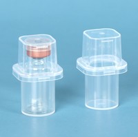 Boîtes en plastique transparentes personnalisées de 10 ml pour poudre lyophilisée et étuis de rangement pour flacons – Vente en gros