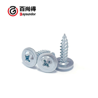 Custom Wholesale Hardware Tools Metal Parts Galvanized Carbon Steel Truss Head Phillips Self Drilling Screws CLASS 4 Standard