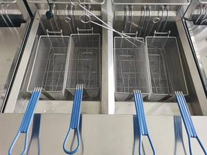 Nuovo Prodotto Friggitrice Elettrica <span class=keywords><strong>Astar</strong></span> 56L con 2 Vasche e 4 Cestelli con Mobile, Qualità Commerciale per Hotel, Più Resistente - Product Image 3