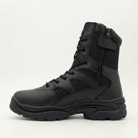 Bottes basses en daim noir pour homme, à lacets, légères, pour la randonnée en plein air et le travail