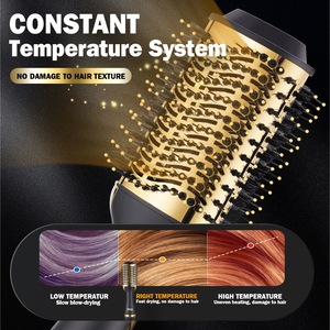 Cepillo Eléctrico Profesional Dsp con Ajustes de Calor para Alisar y Peinar - Product Image 3