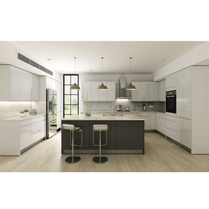 CBMMART prix bon marché personnalisé droit élégant <span class=keywords><strong>cuisine</strong></span> <span class=keywords><strong>blanc</strong></span> chaud - Product Image 4