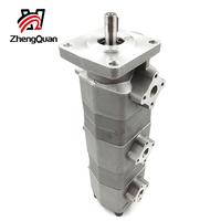 Zhengquan HGP-222A-F2/2/2R pompe à engrenages Triple pompe à huile haute pression hydraulique équipement mécanique pompe de surpression à haute efficacité