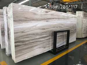 Losas de mármol de Vena Azul italiana, piedra Natural para Villa de lujo, diseño de interiores, suelo impermeable, pared pulida - Product Image 3