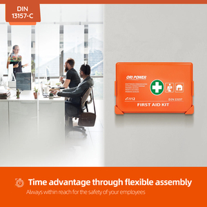 ORI-POWER Vente en gros de trousses de premiers soins médicales de bureau et à domicile, approuvées par la norme DIN 13157 Allemagne, OEM promotionnel - Product Image 6
