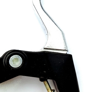 Palancas de freno de bicicleta, cuerpo de aluminio forjado de 2 dedos, totalmente de aleación de aluminio, con orificios, accesorios para bicicleta de montaña - Product Image 5