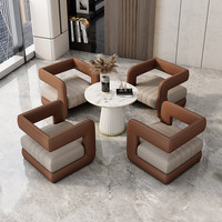Ensemble de canapés et chaises pour restaurants, clubs de beauté, halls d'hôtels, réceptions et salles de réunion, ensemble de canapés, chaises et tables pour bureaux professionnels