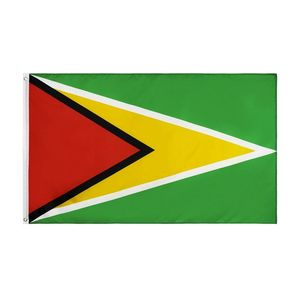 Banderas nacionales Gahumi GUY Poliéster Venta al por mayor 3x5ft Bandera de Guyana - Product Image 1