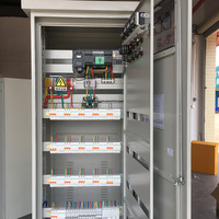 Boîtier de distribution en acier personnalisé, indice de protection IP54, tableau électrique 400V pour chantier, ferme, utilisation extérieure, projet d'éclairage