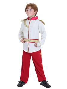 Kids Fairy Tale Costume Boys Royal Prince Cosplay Outfit Halloween Stage Performance Party Uniform - Product Image 5
