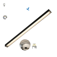 Éclairage linéaire LED de qualité hospitalière UGR 19 CRI 90, dimmable 0-10V Triac, en aluminium 6063 T5, vente en gros d'usine, petites commandes
