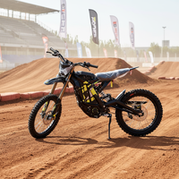 Vélo tout-terrain électrique Surron Light Bee X pour adultes, stock en gros, 60V 40Ah, moteur puissant 8KW, 266Nm, 47mph, moto cross-country
