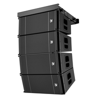 Haut-parleur de sonorisation professionnel à double ligne active de 10 pouces, 2 voies, amplificateur de classe D 700W, réponse en fréquence 65Hz-18kHz, SPL max 127dB