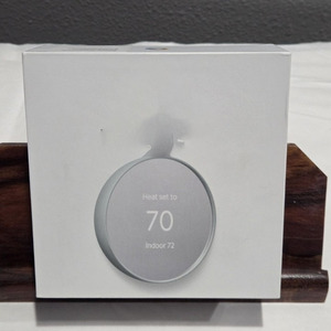 Thermostat intelligent Google Nest OEM / ODM, couleur Fog (Sage), 4ème génération G4CVZ-US, neuf, en boîte ouverte, installation facile - Product Image 1
