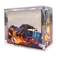 Boîte d'entraînement personnalisée à aimant fort en acrylique de haute qualité résistant aux UV Tcg Elite vitrine de protection ETB en acrylique