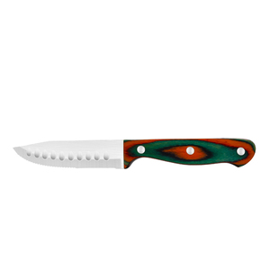 Cuchillo <span class=keywords><strong>para</strong></span> <span class=keywords><strong>cortar</strong></span> <span class=keywords><strong>carne</strong></span> con mango <span class=keywords><strong>de</strong></span> madera <span class=keywords><strong>de</strong></span> color con <span class=keywords><strong>cuchillos</strong></span> <span class=keywords><strong>para</strong></span> <span class=keywords><strong>carne</strong></span> <span class=keywords><strong>de</strong></span> hoja dentada - Product Image 4