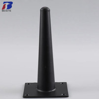 Pieds de table et de canapé en fer robuste et moderne de 10 cm, 12 cm, 15 cm, 17 cm pour meubles