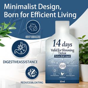 Suplemento Natural para Adelgazar, Quemagrasas Líquido Oral Detox de 14 Días, Personalizado y Promocional - Product Image 2