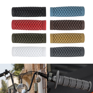 Manopole in Gomma Verde Antiscivolo per Manubrio da 1 Pollice, per Harley <span class=keywords><strong>Cafe</strong></span> Racer - Product Image 3