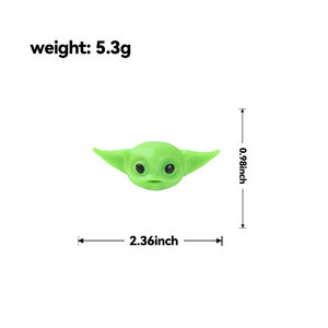 El más vendido Elves Baby Yoda Tapa de <span class=keywords><strong>pasta</strong></span> de dientes TikTok Juguetes más populares Accesorios creativos Tapa de <span class=keywords><strong>pasta</strong></span> de dientes divertida Juguetes - Product Image 5