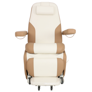 प्रीमियम पूर्ण रूप से चित्रित इलेक्ट्रिक डायलिसिस चेयर आईएसओ प्रमाणन 170 किलोग्राम भार क्षमता समायोज्य स्थिति सुरक्षा लॉक - Product Image 2