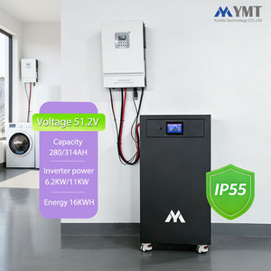 Invertisseur solaire hybride 11 kW, système de stockage d'énergie domestique, batteries au lithium 15 kW, batteries LiFePO4 10 kWh, 15 kWh, 30 kWh - Product Image 3