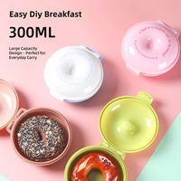 Boîte de conservation alimentaire en plastique scellée de qualité alimentaire, compatible micro-ondes, portable, pour le bureau, les étudiants et l'usage quotidien