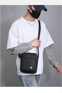 Tas Selempang Mewah Desain OEM, Tas Selempang Custom, Tas Selempang Pria Nylon, Tas Selempang Pria - Product Image 6