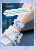 Montre numérique pour enfants MINGRUI, montre de sport LED étanche WR30M, alarme, chronomètre, montres pour filles et garçons, 42 mm ABS