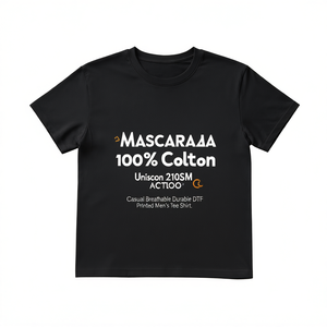 T-Shirt Unisex 210GSM 100% Cotone, Casual, Traspirante, Resistente, con Stampa DTF, Maglietta da Uomo - Product Image 2