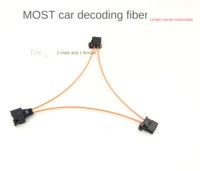 Land Rover/Audi MOST línea de fibra óptica arnés de cableado de coche macho hembra anillo de prueba de cortocircuito equipo de fibra óptica
