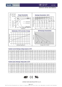 <span class=keywords><strong>Batterie</strong></span> VRLA AGM UPS <span class=keywords><strong>12V</strong></span> <span class=keywords><strong>17Ah</strong></span> 20h Rechargeable Sans Entretien pour Outils Électriques et Électronique Grand Public - Product Image 4