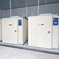 Yunfeng YFDF-120FP entièrement automatique 220V numérique oeuf à couver Machine poulet volaille ferme nouveau ISO9001 approuvé canard dinde PP